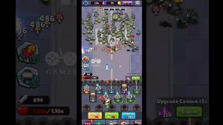 MERGE CANNON - IDLE ZOMBIE WAR GAMEPLAY | MERGE CANNON - IDLE ZOMBIE WAR | GAMES | screenshot 1