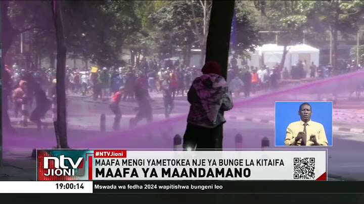 Waandamanaji wapatao kumi wanadaiwa kuaga dunia