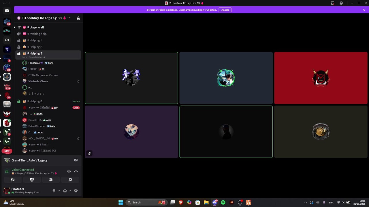 Live MAROC GTA RP Detective Vesper Crowe 10-08 (day 38)