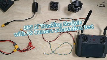 SIYI AI Tracking Module with A8 Camera connection test