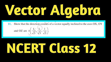 Q 11 Miscellaneous Exercise Chapter 10  Vectors Class 12 Math ||Class 12 ‎⁨@StudyPointPro⁩  