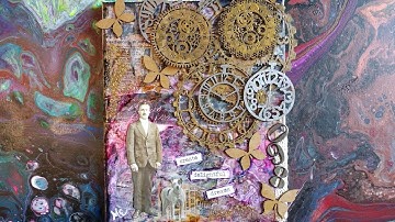 Mixed Media Tutorial - Steampunk
