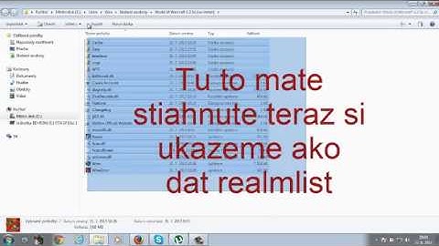 Tutorial ako stiahnut a nainstalovat World of Warcraft: Wrath of the Lich King 3.3.5a