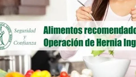 ¿Puedo comer huevos después de una operación de hernia?