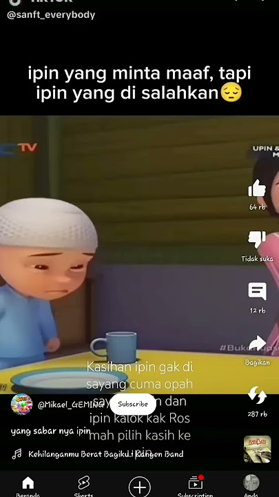 kak ros pilih kasih yang sabar ya ipin 😢😢😭😭🥺🥺😔😔😞😞☹️☹️🙁🙁😕😕😣😣😖😖😫😫😩😩😟😟