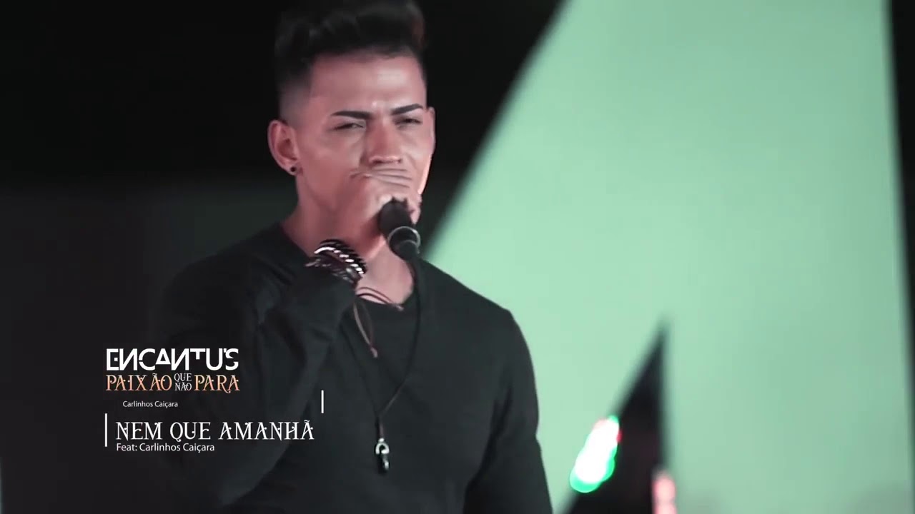 NEM QUE AMANHÃ- Marcelo Mendes feat:Carlinhos caiçara.