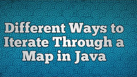 Different Ways to Iterate Through a Map in Java
