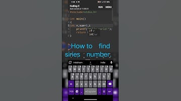 #mobile #program #python #code #html #php #program #pyth #How to find siries number 2024.