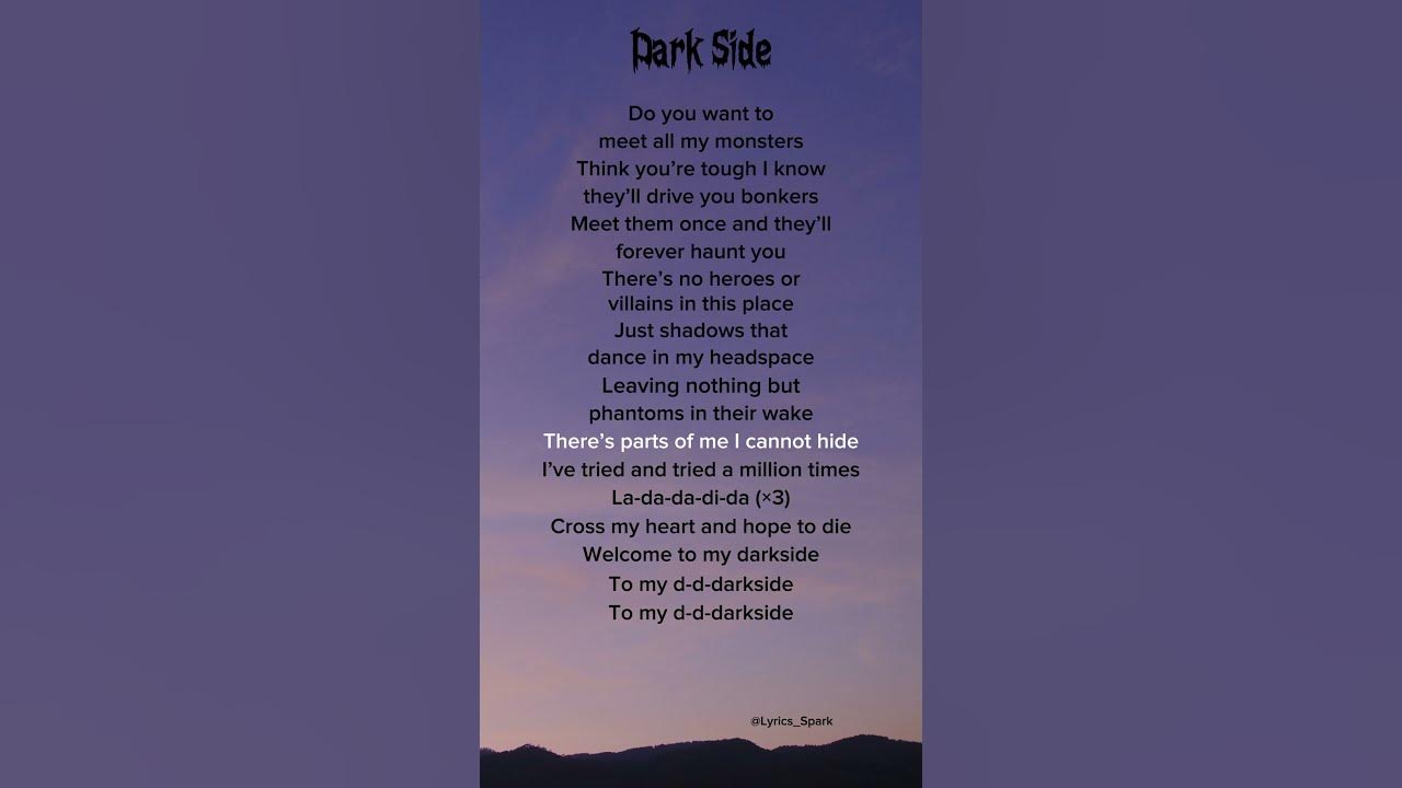 NEONI - Dark Side (Lyrics) #lyrics #musiclyrics #song #darkside #neoni