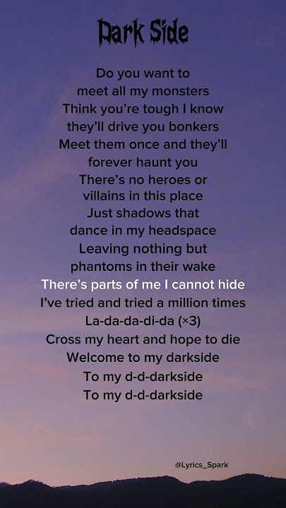 NEONI - Dark Side (Lyrics) #lyrics #musiclyrics #song #darkside #neoni