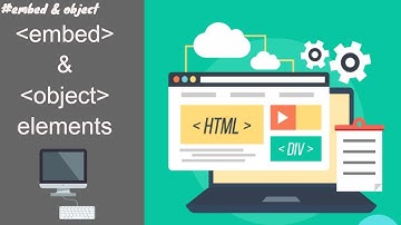 learn how to upload any media using embed and object elements | html for beginners
