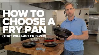 How to choose a frying pan to replace nonstick cookware