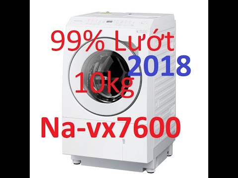 99% NA VX7600L Máy giặt nội địa nhật Panasonic NA VX7600L2