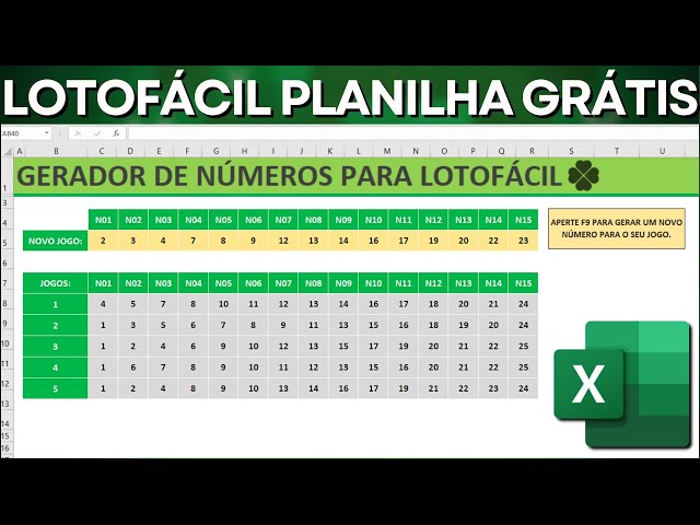 Planilha Loteria - Excel Genial