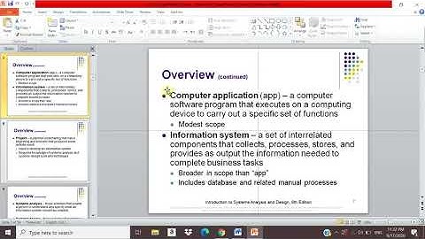 System Analysis and design 1