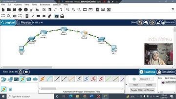 Konfigurasi NAT Static dan Dynamic dengan 3 Router, 2 Switch dan 2 PC