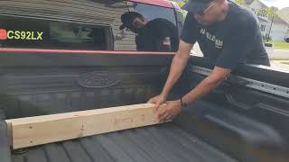 2022 Ford Maverick Bed Winch Install