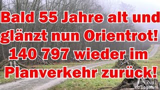 Bald 55 Jahre Alt Und Glnzt Nun Wieder In Orientrot Nesa 140 797 Ist Wieder Zurck Im Plandienst