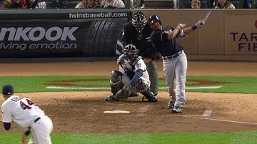 CLE@MIN: Encarnacion rips an RBI single to left field