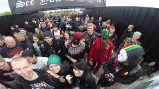 Waiting at Copenhell 2015 for the gates to open!