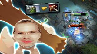 This is how Topson really plays TINY MID 😈