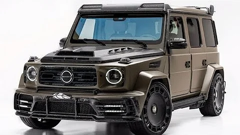 New 2024 Mercedes-Benz AMG G63 Gronos EVO S P900 by Mansory striking luxury SUV