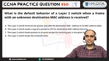 #50 - CCNA Practice Questions & Answers | CCNA Exam Questions in Hindi