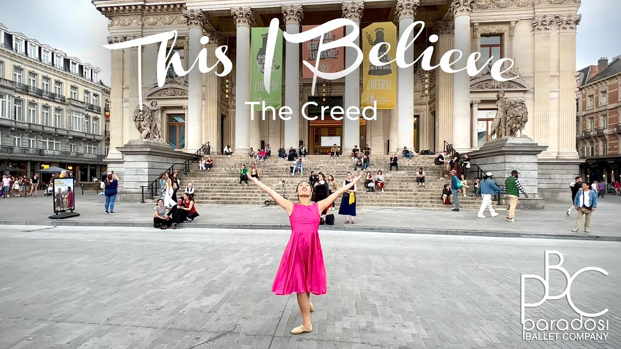 This I Believe (The Creed) | Street Worship at La Bourse Brussels | Paradosi Christian Ballet