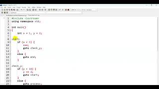 39-C++ Programmer: Decision Making - goto Statement | Practice