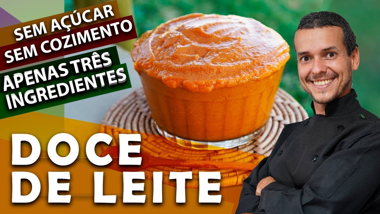 DELICIOSO DOCE DE LEITE CREMOSO APENAS 3 INGREDIENTES VEGANO