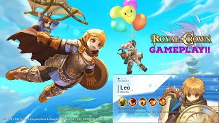 ROYAL CROWN!! LEO GAMEPLAY!! [BATTLE ROYAL] screenshot 5