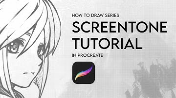 How to Draw Series : Procreate Tutorial - Screentone