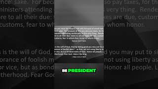Honoring Our Political Leaders, The Foundation of Democracy #religion #motivation #bibleeducation