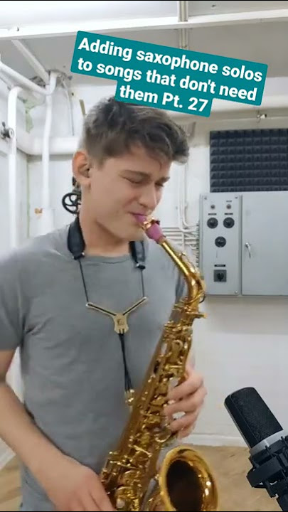 What if Sia's Chandelier had a saxophone solo? #shorts