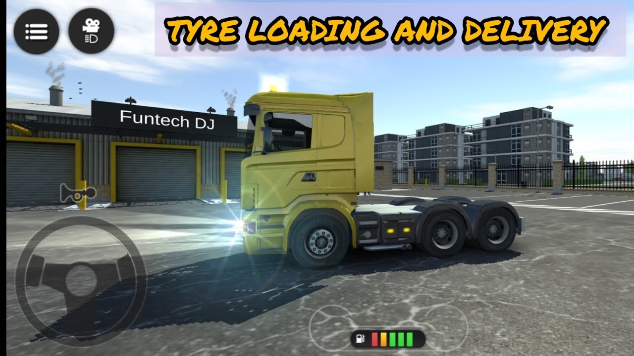 Tyre Delivery Truck - Drive Simulator 2020 | Android Gameplay