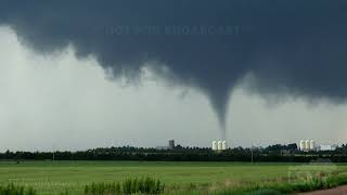 05-24-2021 Selden, KS - Several Tornadoes & Monster Supercell (Full Stock Footage)