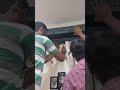 AC gas refelling...
