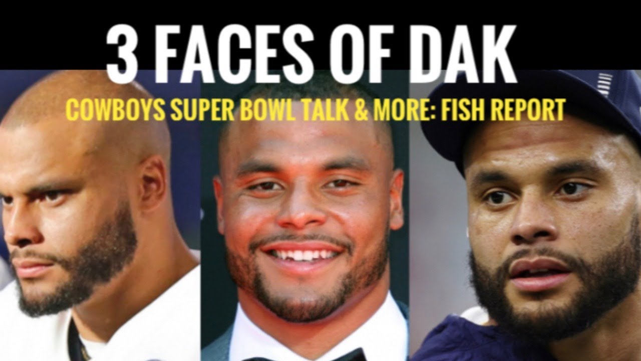 THE 3 FACES OF DAK #DallasCowboys Fish Report LIVE