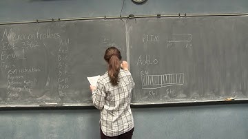 Microcontrollers Review for midterm 1