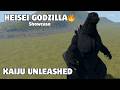 Heisei Godzilla is HERE (Showcase🔥) | Kaiju Unleashed Roblox