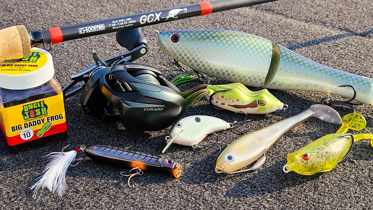 GEAR REVIEW! Curado 150 MGL, Rods, Crankbaits, Topwater, Ned Rig,  Swimbaits! 