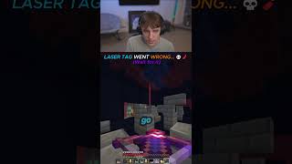 He died playing Laser Tag?! 😱📉 (Donut SMP)