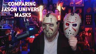 Comparing The Fiberglassmasks Jason Universe Mask to the Spirit Halloween Version