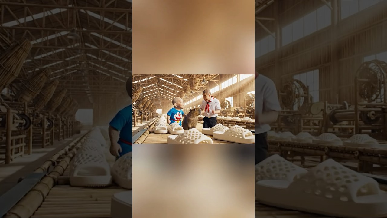 H&ugrave;ng Trọc cướp m&aacute;y l&agrave;m d&eacute;p tổ ong troll capybara #capybara #shorts