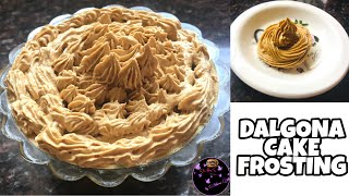 LOCKDOWN! 3 Ingredients Dalgona Cake Frosting | Dalgona Cake Frosting without Cream | SMk’s Kitchen