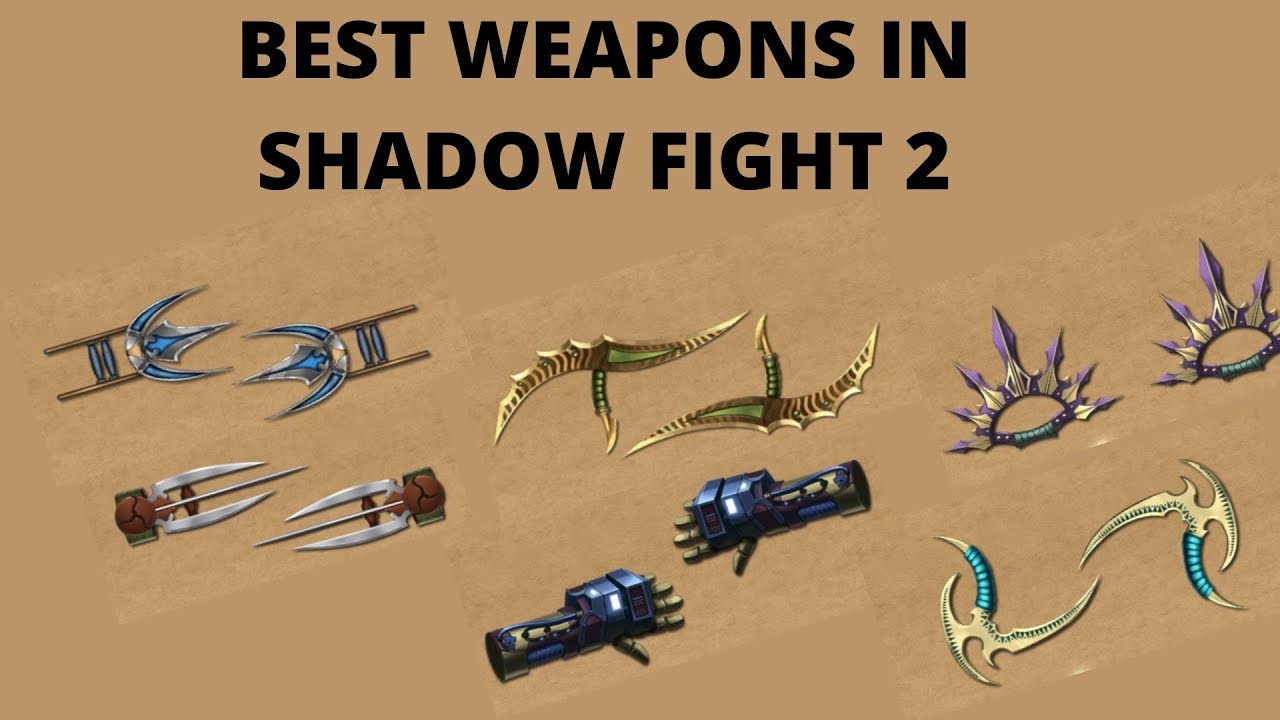 Shadow F 5 BEST WEAPONS IN SHADOW FIGHT 2 || 1K + DAMAGE 🔥|| #DEVESHSF2GAMER ...