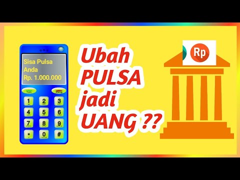 Cara Mencairkan Pulsa Jadi Uang Ke Rekening - YouTube