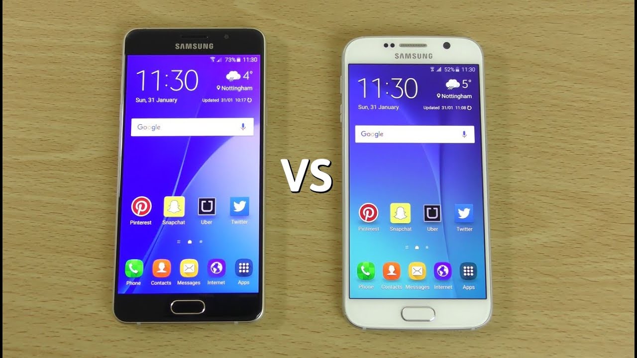 Samsung s6 vs a5 2016