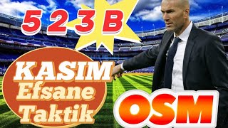Osm 2023 523 B Kasım Güncel Taktik Online Soccer Manager Tactics 523 B 2023