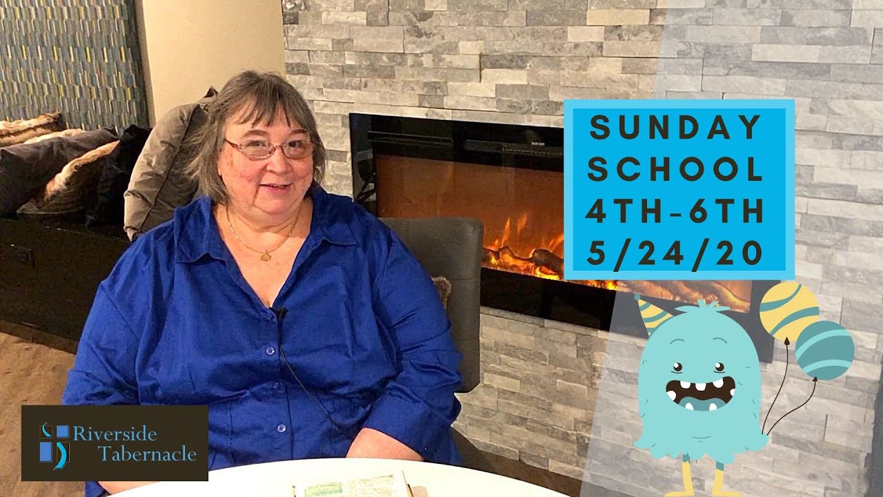 5/24/20 4th-6th Grade Sunday School with Bonnie - YouTube